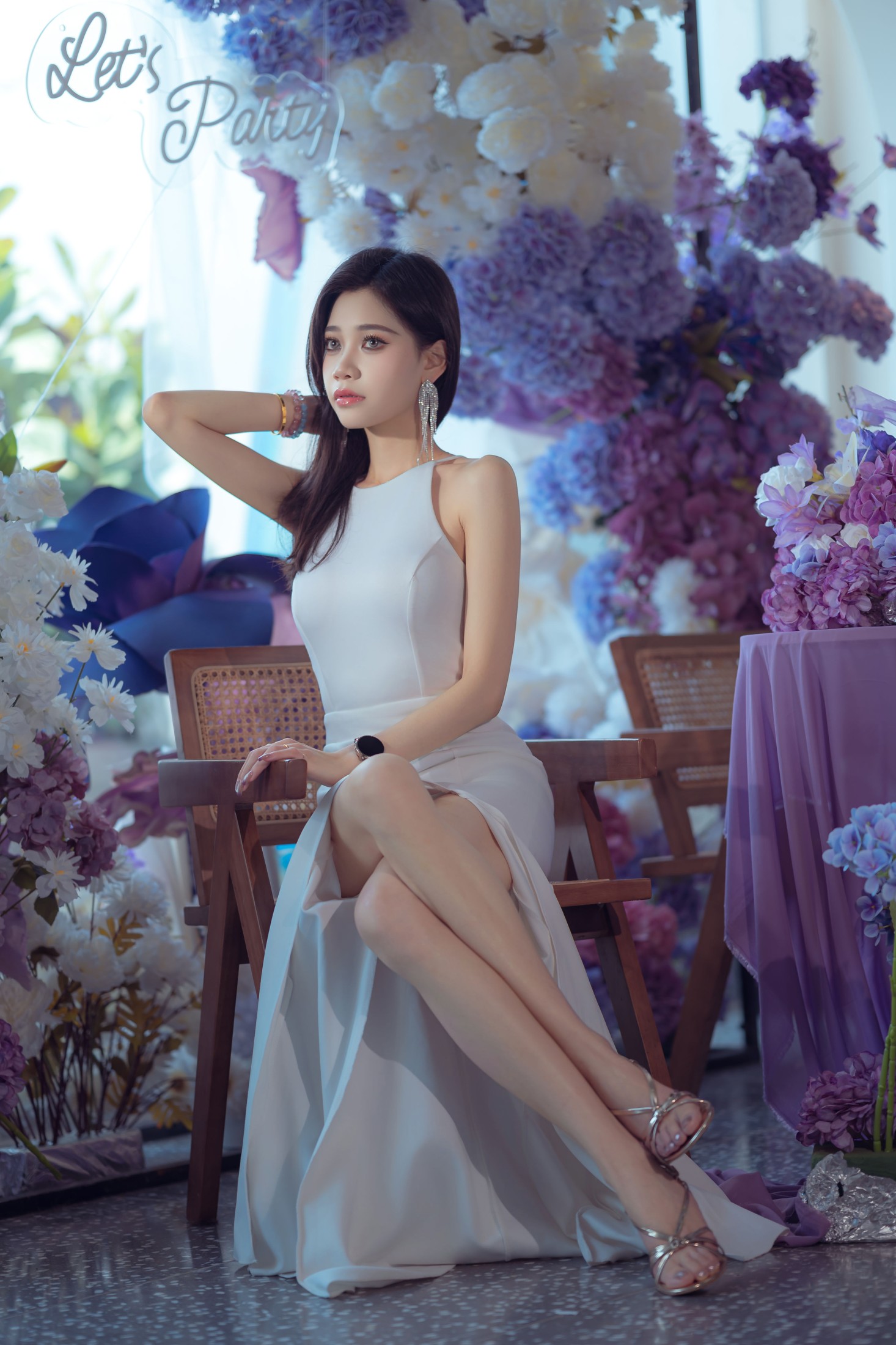 璐璐 – 《紫色浪漫》[13P] 插图1