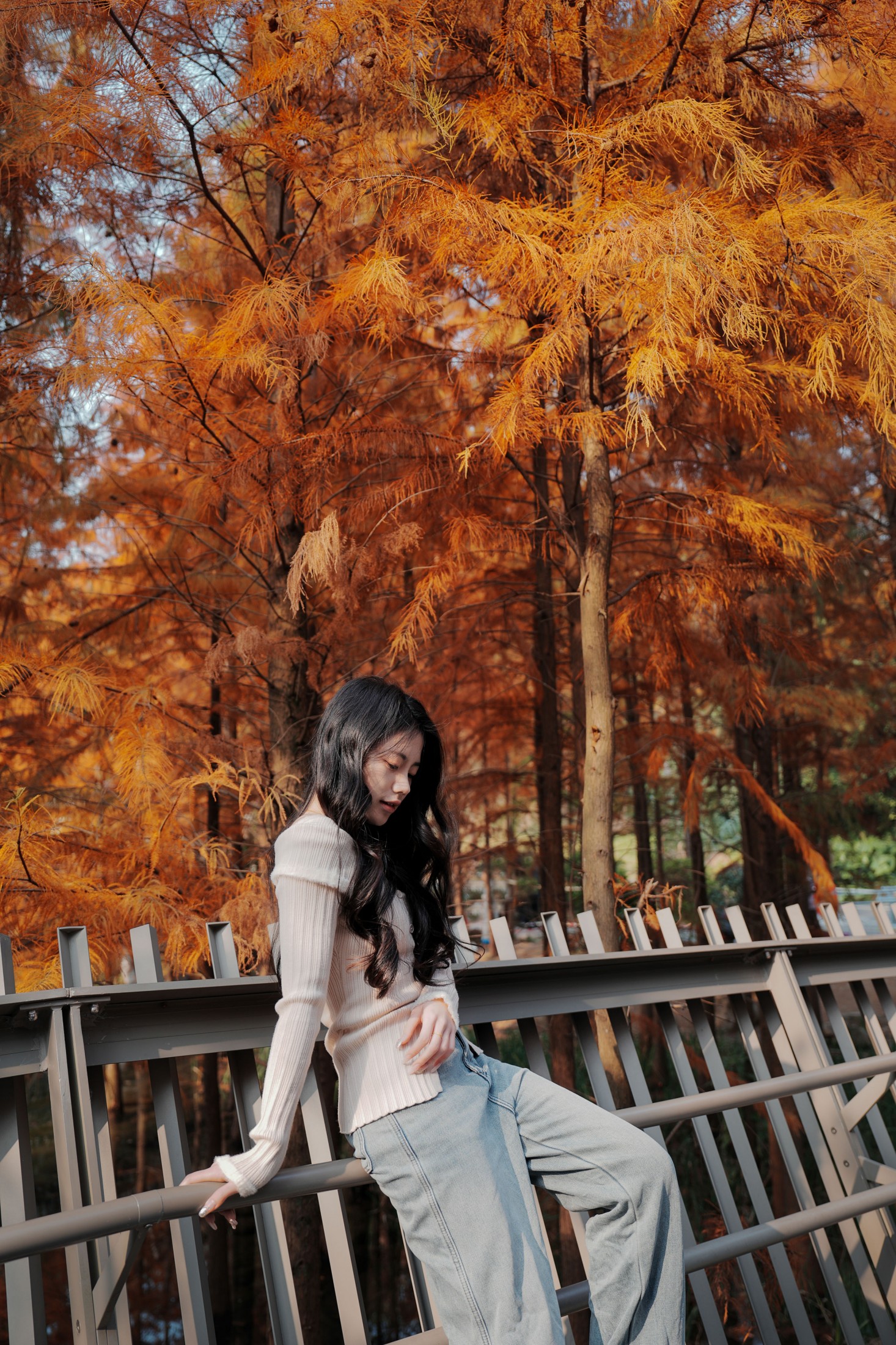 阿咩 – 《冬季人像拍摄》[14P]